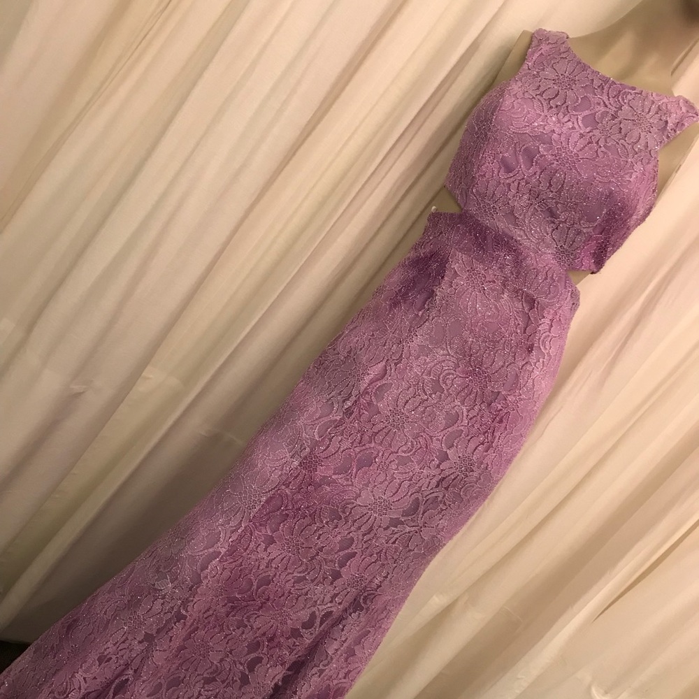 New Purple sparkle dress